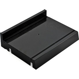 Global Approved 225830-BLK Slatwall Cosmetic Tray 12"W x 9-1/4"D x 2-5/8"H