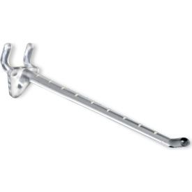 Global Approved 800076-CLR 6" Clear Glass-Filled Nylon Hook 0.287" Dia.