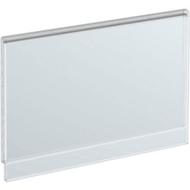 Global Approved 700031 Horizontal Sign Holder 5"W x 3/16"D x 3-1/2"H