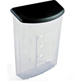 Global Approved 252960 Clear Frosted Outdoor Full Sheet Brochure Holder for 8.5"x11" Literature 2pk