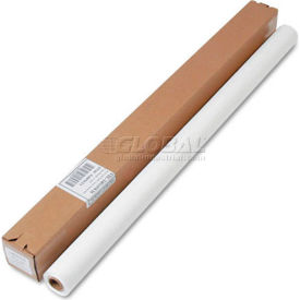 Tablemate Products, Co. TBLI4010WH Tablemate® TBLI4010WH,  Banquet Roll Tablecover, 40"W x 100L, Plastic, White, 1/Roll image.