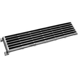 Allpoints T1006A Allpoints 24-1072 23 7/8" x 5 1/8" Cast Iron Reversible Top Broiler Grate image.