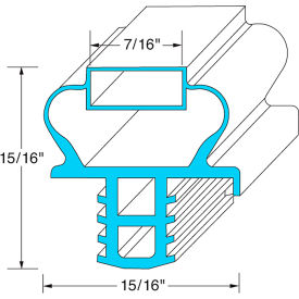 Allpoints 741115 Gasket Door For Delfield