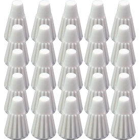 Allpoints 851039 Allpoints 85-1039 High Temperature Medium Porcelain Wire Connectors - 25/Pack image.