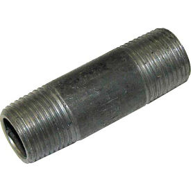 Allpoints 263111 Allpoints 263111 Black Iron Nipple 3/8" X 2" image.