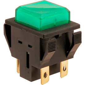 Allpoints 28296 Allpoints 1901276 Switch, Dispenser, Green, Dpst For Bunn-O-Matic image.