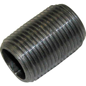 Allpoints 263109 Allpoints 263109 Black Iron Nipple 3/8" Close image.