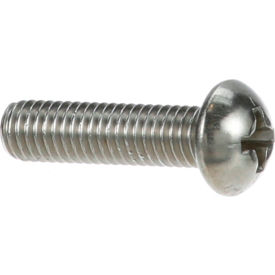 Allpoints 261053 Allpoints 26-1053 Stainless Steel Round Head 10-32 x 3/4" Phillips Machine Screw - 100/Pack image.