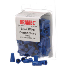 Allpoints 281633 Allpoints 28-1633 Blue Wire Connectors - 100/Pack image.