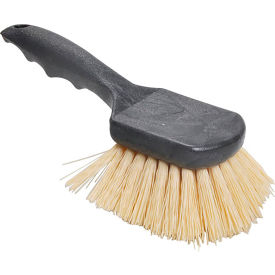 Allpoints 3650500 Allpoints 1421378 Brush, Cleaning, 8", Blk Handle For Carlisle Foodservice Products image.