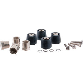 Allpoints 210K122 Allpoints 1831156 Leg, Kit (Adjustble, Pk 4) For Roundup Food Equipment image.