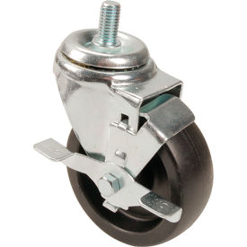 Allpoints 830225 Allpoints 1481060 Caster, Stem, 4", 1/2-13X1"W/Brk For True Manufacturing image.