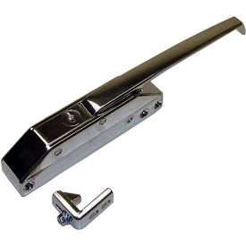 Allpoints 50058601 Allpoints 22-1099 10 1/4" Door Latch with Lock and Strike - Straight Handle image.