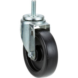 Allpoints 263267 Allpoints 26-3267 5" Swivel Threaded Stem Caster - 1/2"-13 x 1 1/2" Stem, 260 lb. Capacity image.