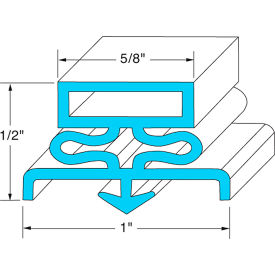 Allpoints 341-60197-00 Allpoints 741456 Door Gasket image.