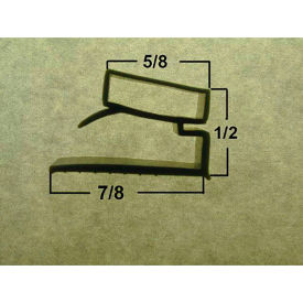 Allpoints 1271139 Allpoints 1271139 Door Gasket18";X 21-1/4" image.