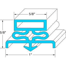 Allpoints 741309 Allpoints 741309 Door Gasket8 Snap-In Magnetic image.