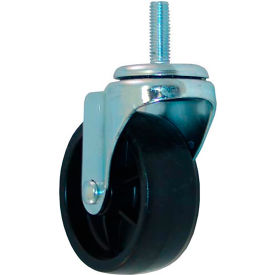 Allpoints 263270 Allpoints 26-3270 4" Swivel Threaded Stem Caster - 1/2"-13 x 1 1/2" Stem, 240 lb. Capacity image.