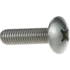 Allpoints 261484 Allpoints 26-1484 Stainless Steel Phillips Truss Head 10-32 x 3/4" Machine Screw - 100/Box image.