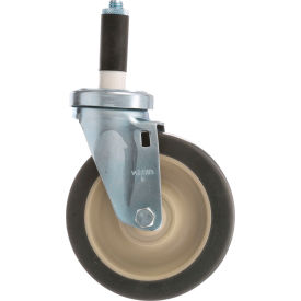 Allpoints 262398 Allpoints 26-2398 5" Swivel Stem Caster for 1" O.D. Tubing - 300 lb. Capacity image.