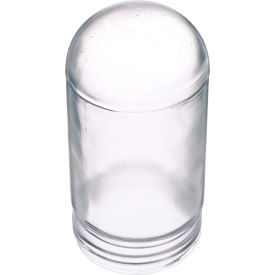 Allpoints 6416-1012-6401 Allpoints 28-1397 Plastic Coated Glass Globe; 3 1/4" x 6 3/4" image.