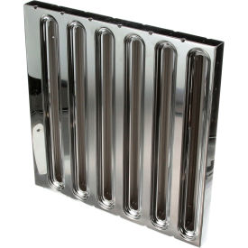 Allpoints 17001002020 Allpoints 1292190 Kason 67001002020 Grease Filter, Stainless Steel image.