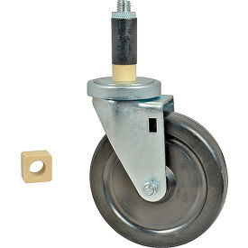 Allpoints 8009639 Allpoints 8009639 Caster 5 " Black Wheel"No" Brake L (New Style) image.