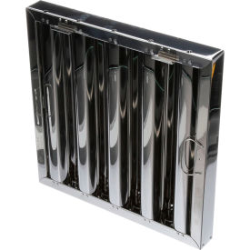 Allpoints 8014141 Allpoints 8014141 Hood Filter, Type6, Stainless Steel, 16X16 W/ Btm Bracket image.