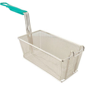 Allpoints 2035 Allpoints 2251026 Fry Basket - Ez-Grip- 12-7/8" X 6-1/2" image.