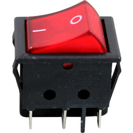 Allpoints 2E-Z21097 Allpoints 8010741 Rocker Switch- Lighted For Star Manufacturing image.