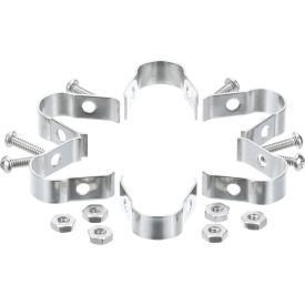 Allpoints 00-347156-00001 Allpoints 26-1542 7/16" Bulb Clamp - 6/Pack image.