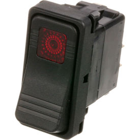 Allpoints 50-1355 Allpoints 42-1732 On/Off Lighted Rocker Switch - 20A/125V, 10A/250V image.