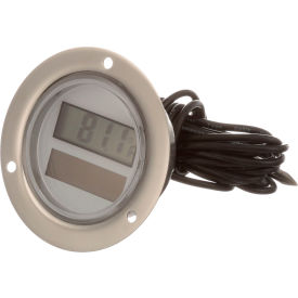 Allpoints 621041 Allpoints 62-1041 Solar Digital Thermometer with 2" Dial and 3 1/2" Flange image.