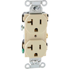 Allpoints CR201 Allpoints 2531380 Receptacle, Duplex, 125V, 20A image.