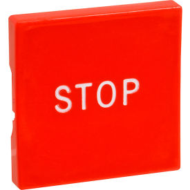 Allpoints 5708-6116 Allpoints 8014206 Button, Red/Sqw/ Stop Marking image.