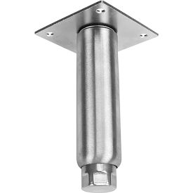 Allpoints 266187 Allpoints 266187 Leg 12"H, Stainless Steel, 3.5" Plt image.