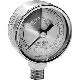 Allpoints 16910 Allpoints 8011580 Pressure Gauge - 2" Dial image.