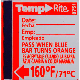 Allpoints 1381259 Label Temperature 160F For Taylor Precision Products L.P.