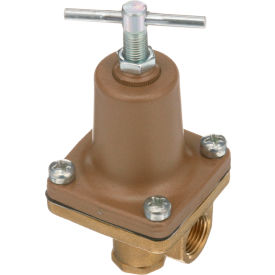 Allpoints 8101208 Allpoints 56-1146 3/8" FPT Water Pressure Regulator Valve - 10 to 125 PSI Range image.