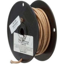 Allpoints 381295 Allpoints 38-1295 High Temperature Wire; #10 Gauge; Stranded MG; Tan; 50 Roll image.