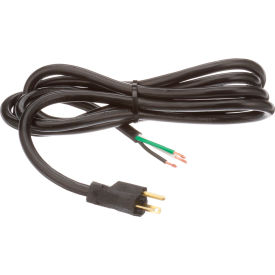 Allpoints 01638-0000 Allpoints 38-1306 96" SJTOW Appliance Power Cord - 125V, 12 Gauge Wire image.