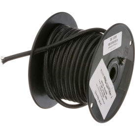 Allpoints 381308 Allpoints 38-1308 High Temperature Wire; #8 Gauge; Stranded SF2; Black; 50 Roll image.