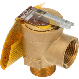 Allpoints 336664 Allpoints 56-1354 15 PSI Bronze Steam Safety Relief Valve - 3/4" NPT, 450 lb./Hour image.