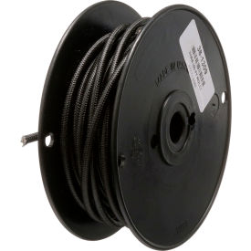 Allpoints 381309 Allpoints 38-1309 High Temperature Wire; #10 Gauge; Stranded SF2; Black; 50 Roll image.