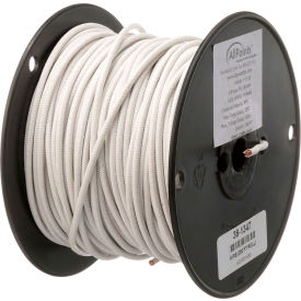 Allpoints 38-1347 High Temperature Wire; #14 Gauge; Stranded SRGN; White; 250 Roll