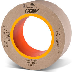 CGW Camel Grinding Wheels Inc. 35296 CGW Abrasives 35296 Centerless Grinding Wheel 20" x 8" x 12" Type 1 80 Grit Aluminum Oxide image.