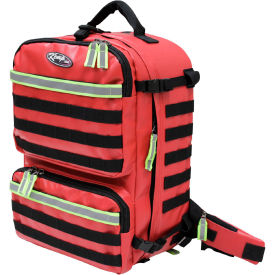 Kemp Usa 10-122-RED-TPN Kemp USA Tarpaulin Red Fluid-Resistant Rescue And Tactical EMS Bag image.