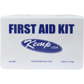 Kemp Usa 10-706 Kemp USA 36-Unit First Aid Kit image.