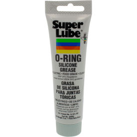 Synco Chemical Corp 93003 Super Lube 3 oz O-Ring Silicone Grease Tube image.