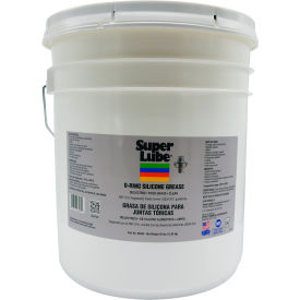 Synco Chemical Corp 93030 Super Lube O-Ring Silicone Grease, 30 lb Pail image.